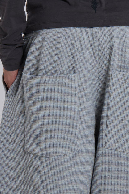 Grey Marl Waffle Monster Joggers