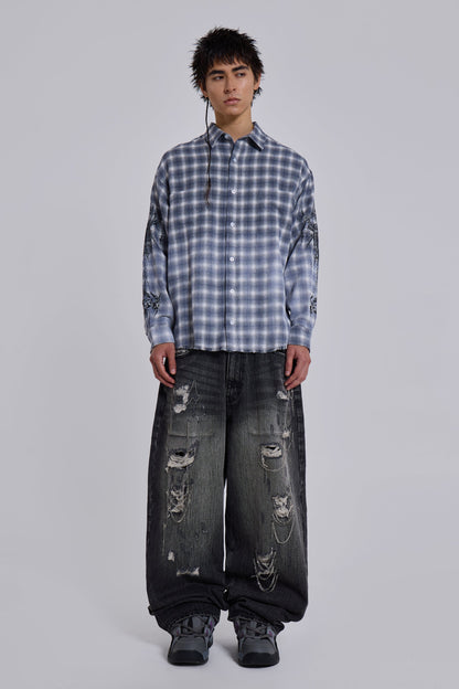 Kasper Inked Flannel Shirt