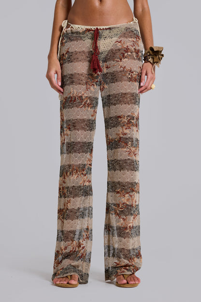 Deva Stripe Knit Trousers