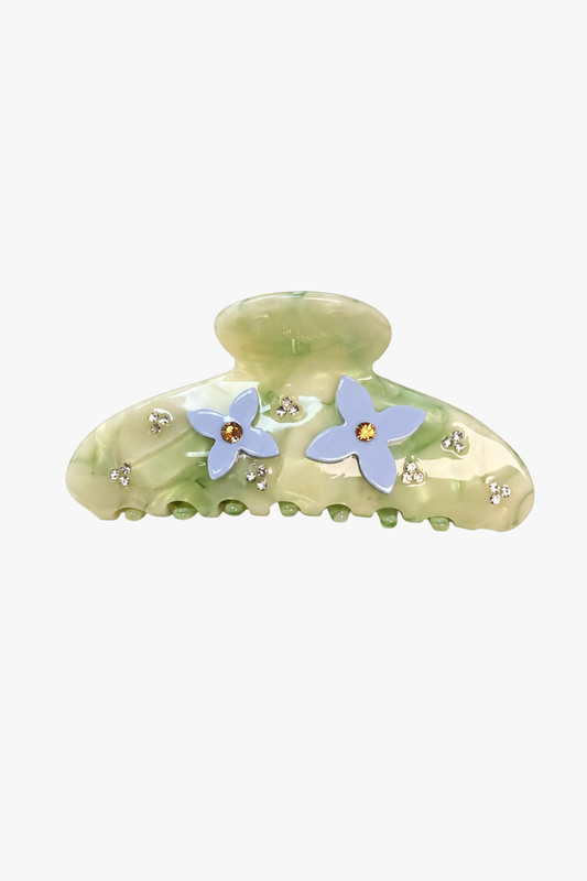Jesse Double Flower Hair Clip