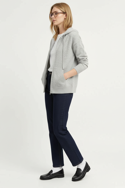 Jet Set Zip Up Sweater