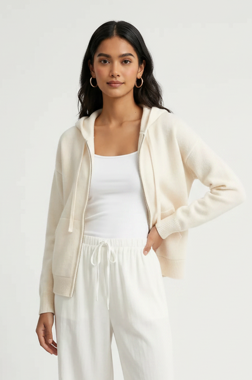 Jet Set Zip Up Sweater