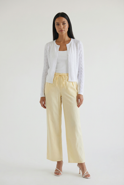 Katie Pointelle Cardigan