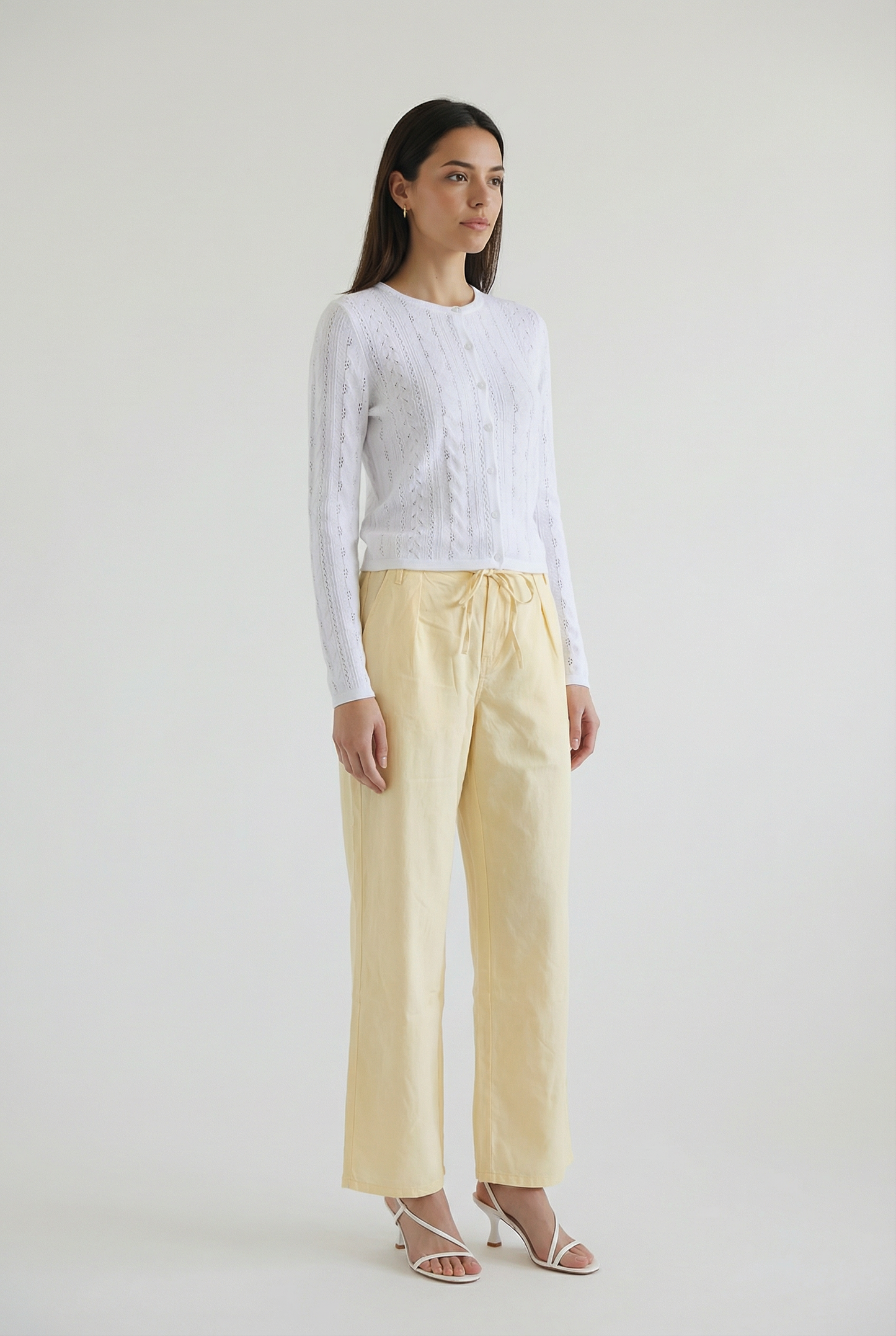 Katie Pointelle Cardigan