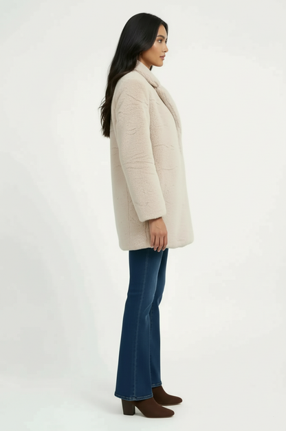 La Muse Faux Fur Coat