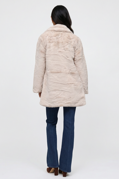 La Muse Faux Fur Coat