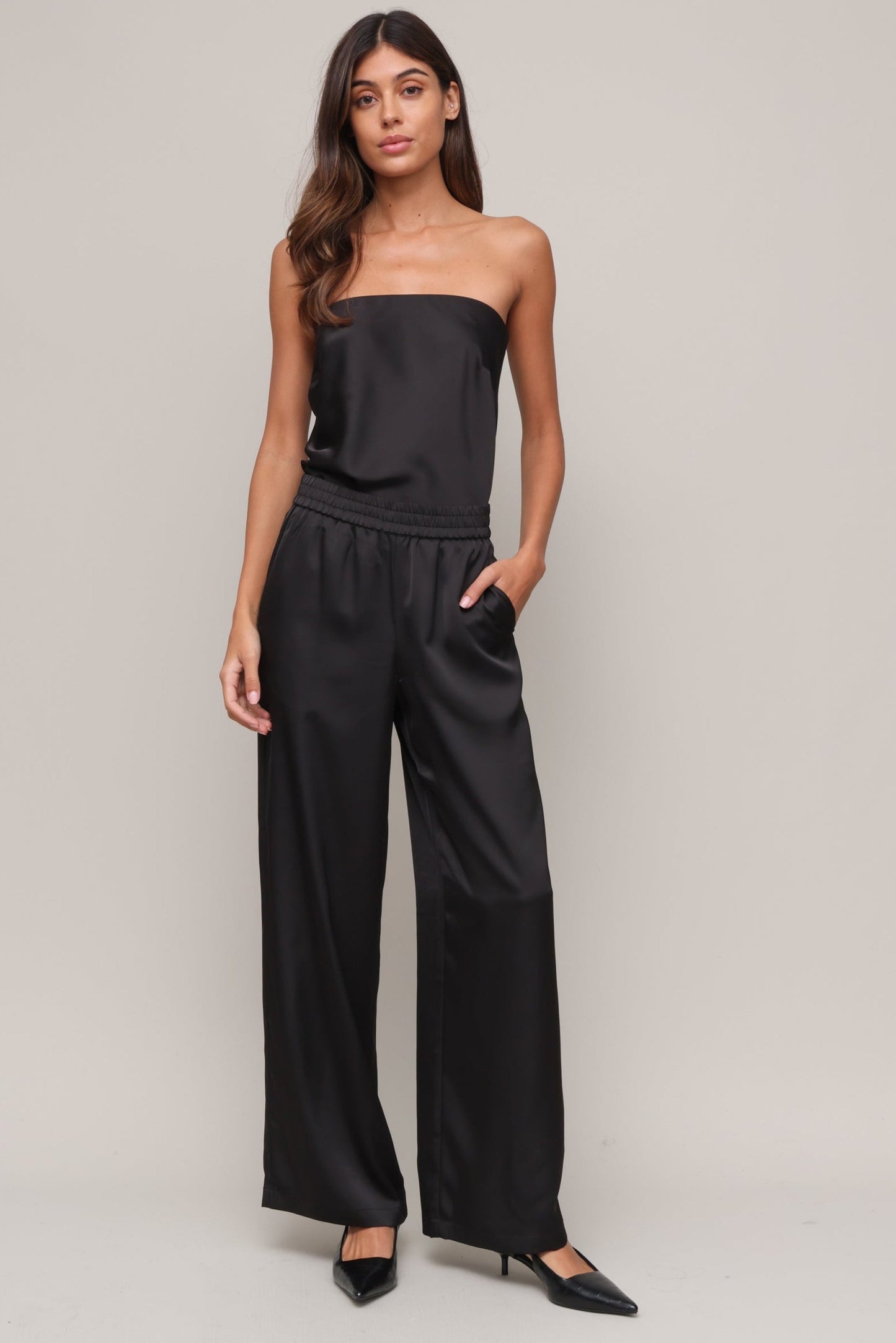 Layla Elastic Waist Pant