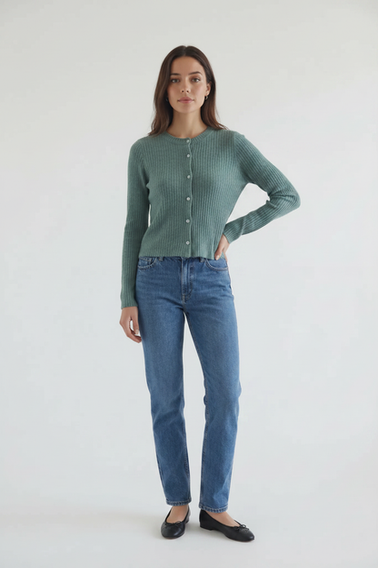 Lazy Day Rib Cardigan