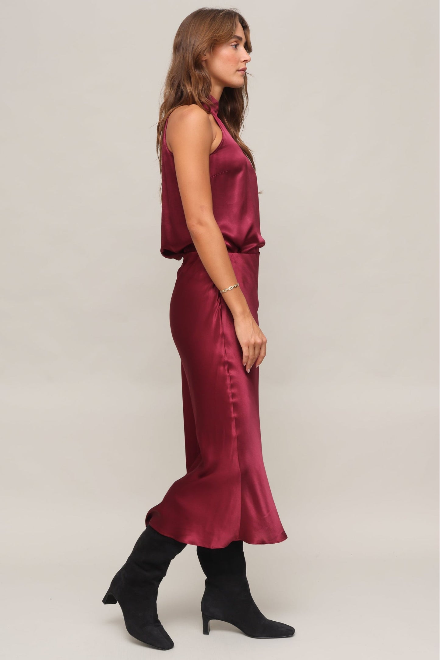 Leah Satin Top