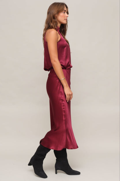 Leah Satin Top