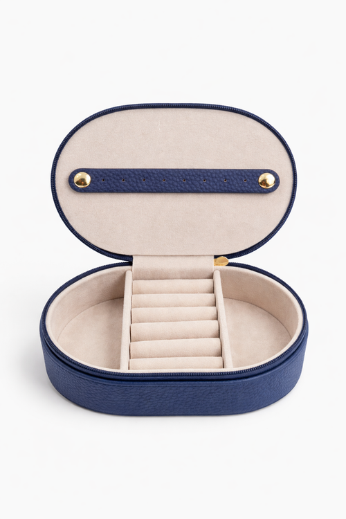 Leah Travel Jewelry Case