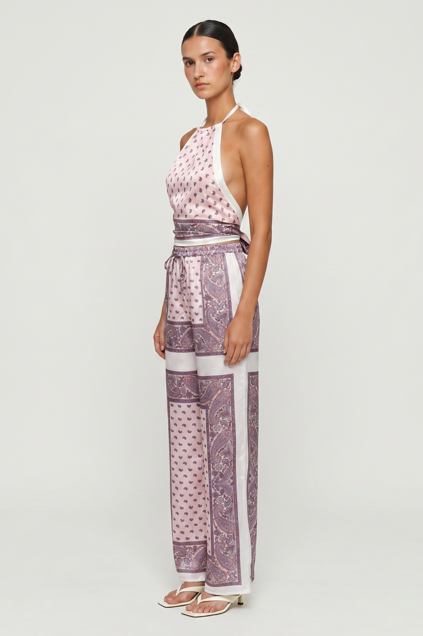 Lila Printed Halter Top