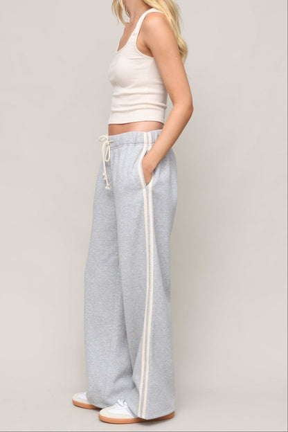 Line Up Striped Side Sweatpants