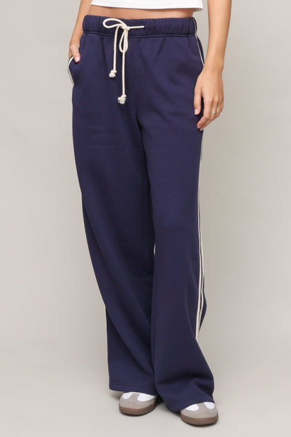 Line Up Striped Side Sweatpants