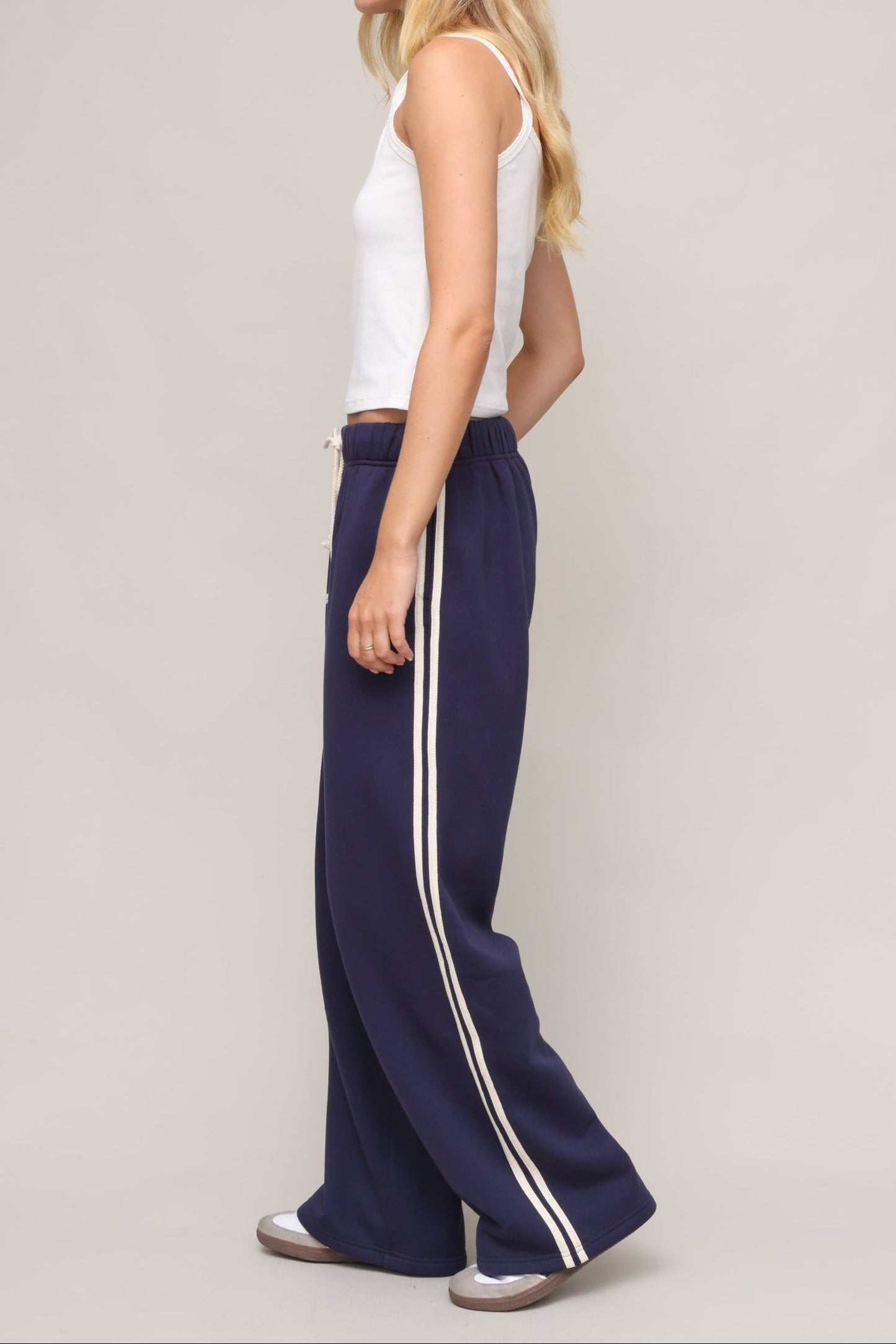 Line Up Striped Side Sweatpants