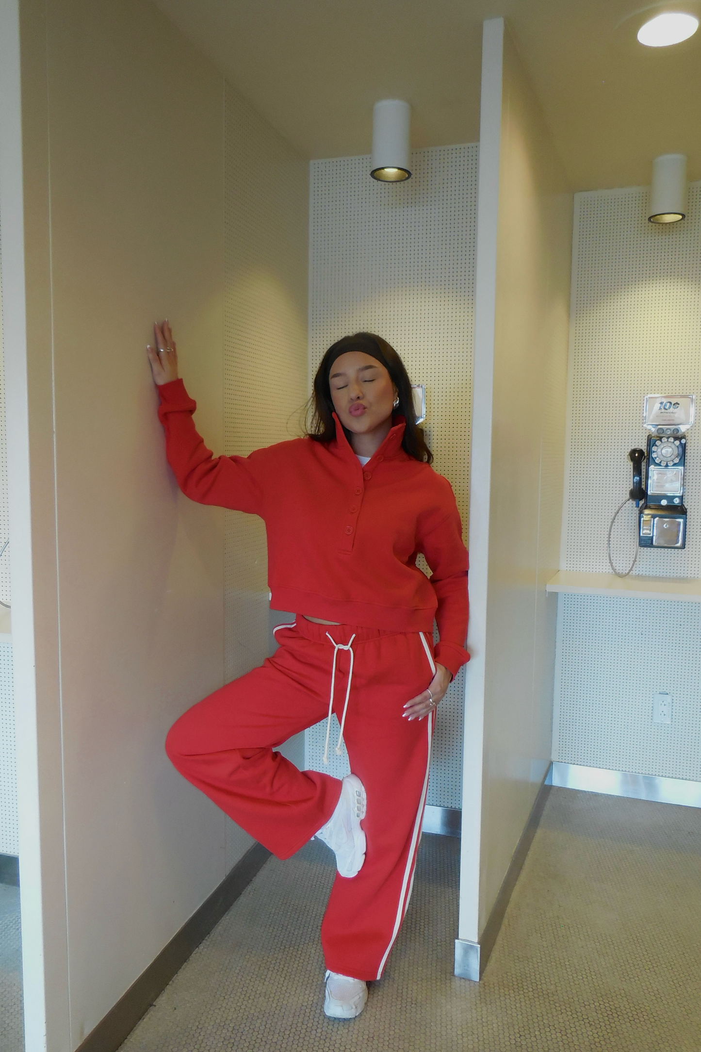 Line Up Striped Side Sweatpants