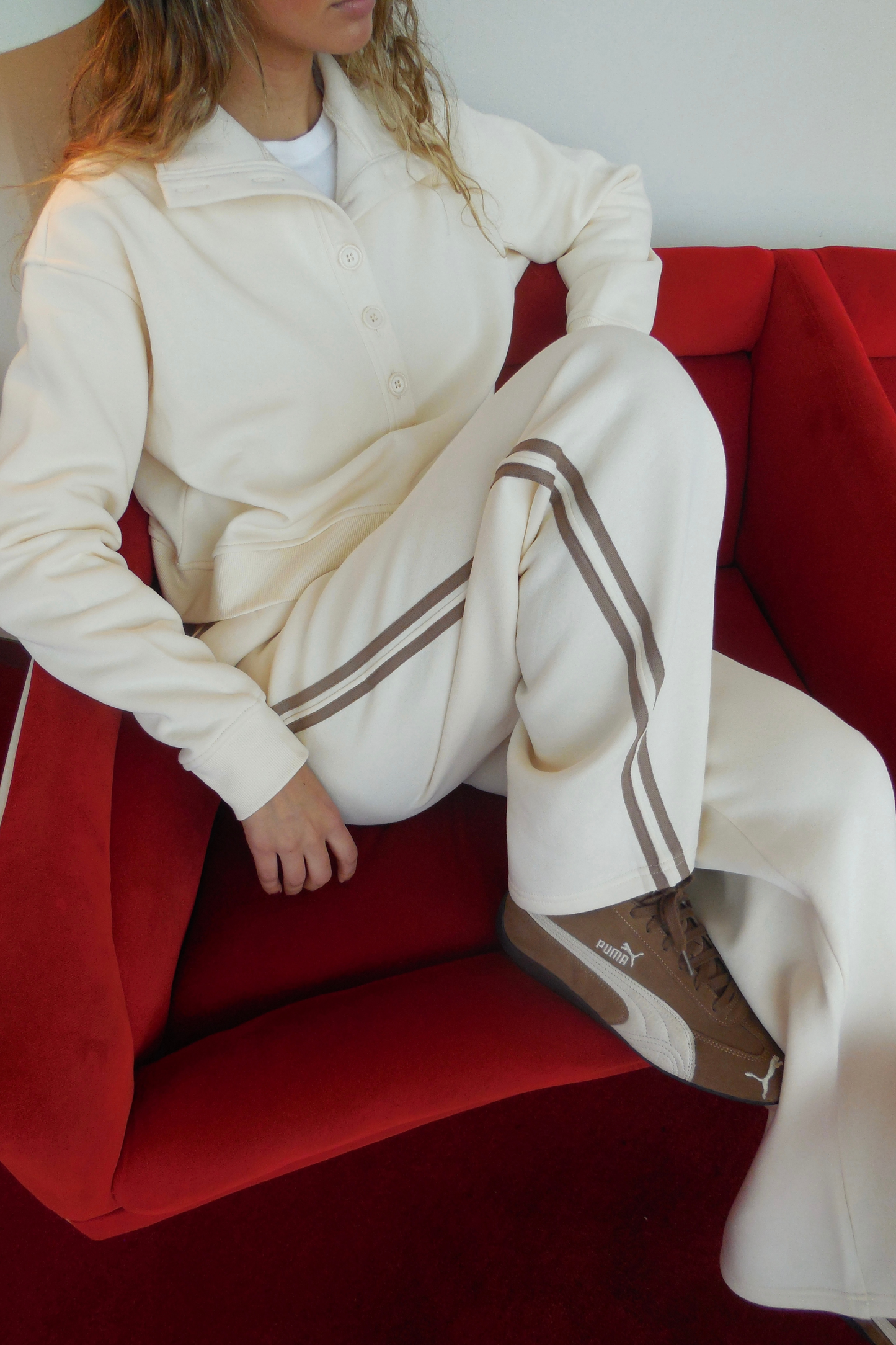 Line Up Striped Side Sweatpants