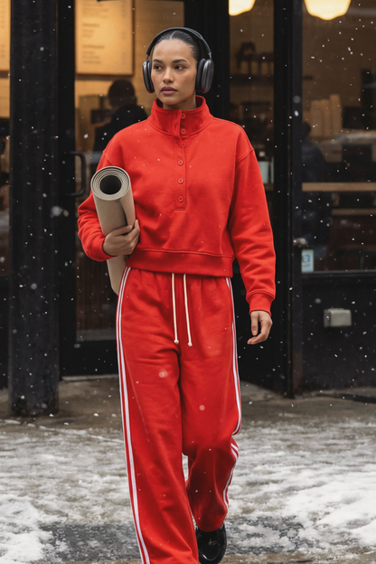 Line Up Striped Side Sweatpants