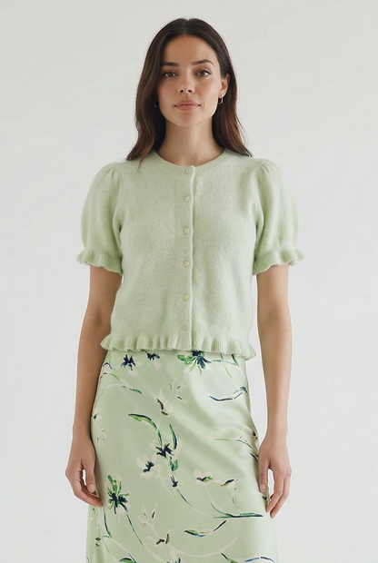 Lora Short Sleeve Cardigan