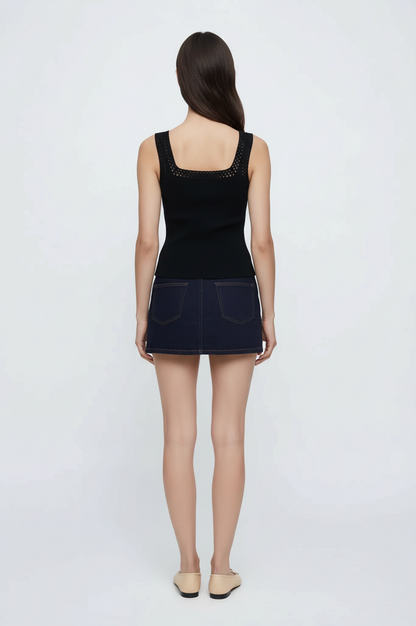 Louisa Crochet Trim Tank Top
