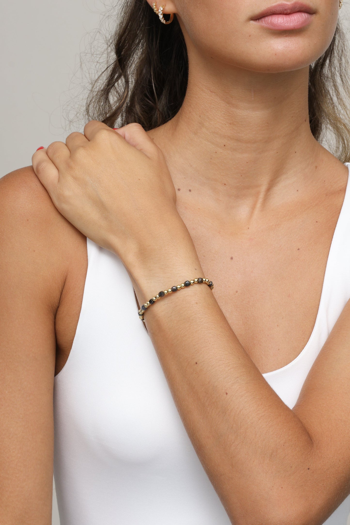 Louise Beaded Ball Bracelet