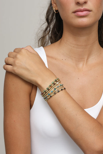 Louise Beaded Ball Bracelet