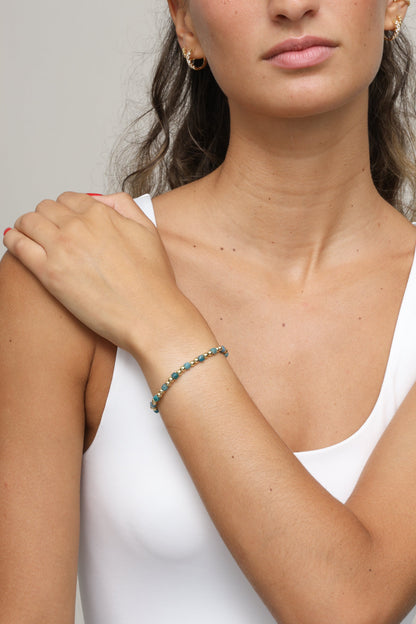 Louise Beaded Ball Bracelet