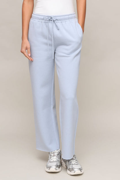Luxe Raw Edge Sweatpant