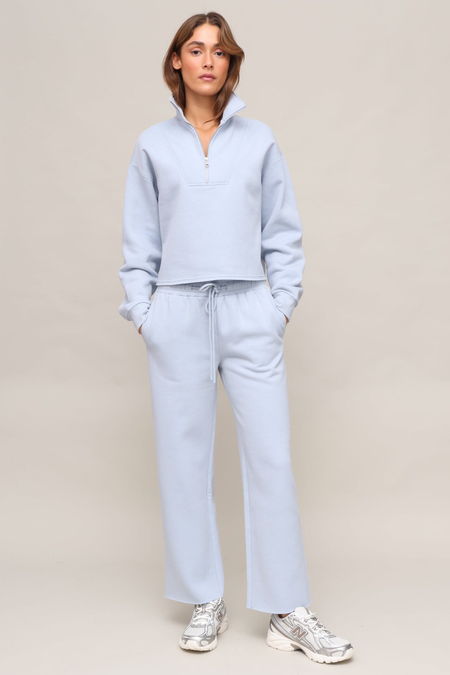 Luxe Raw Edge Sweatpant
