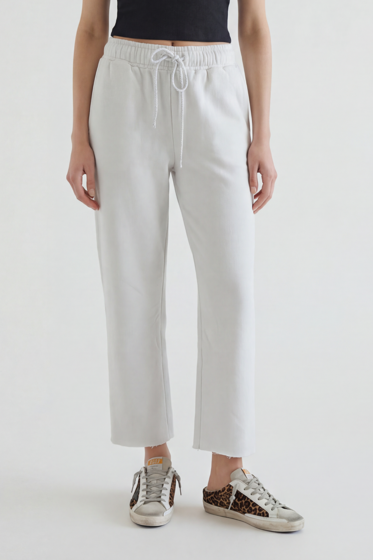 Luxe Raw Edge Sweatpant