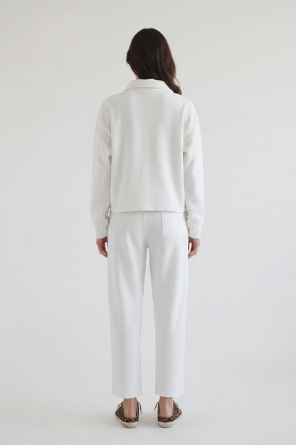 Luxe Raw Edge Sweatpant