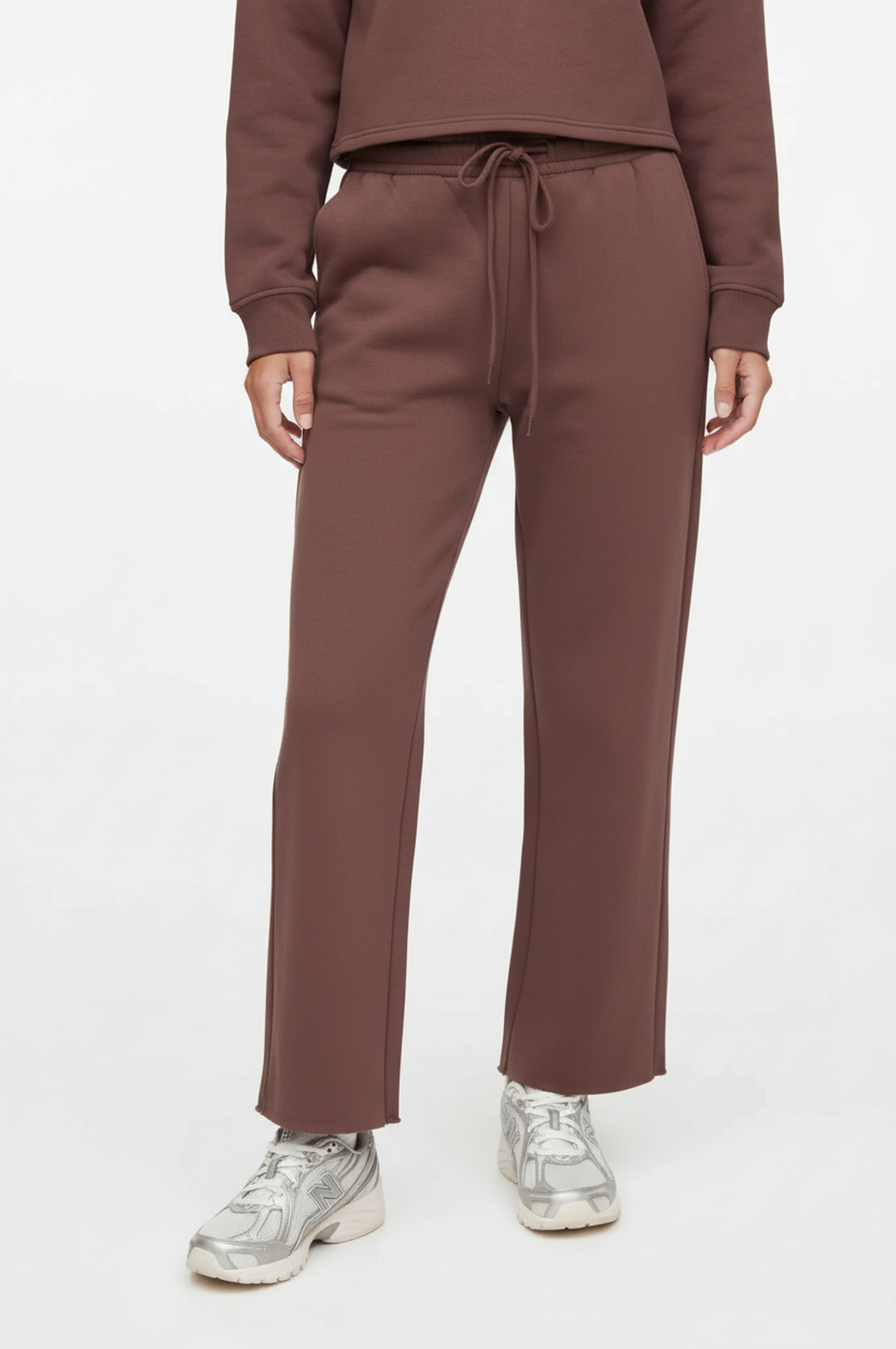 Luxe Raw Edge Sweatpant