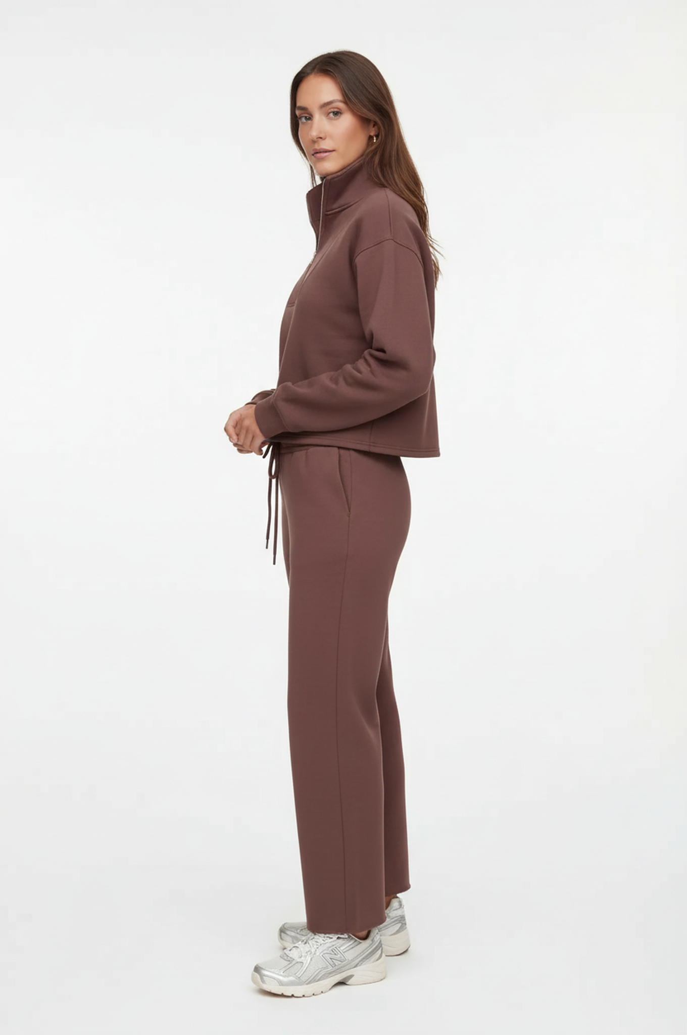 Luxe Raw Edge Sweatpant