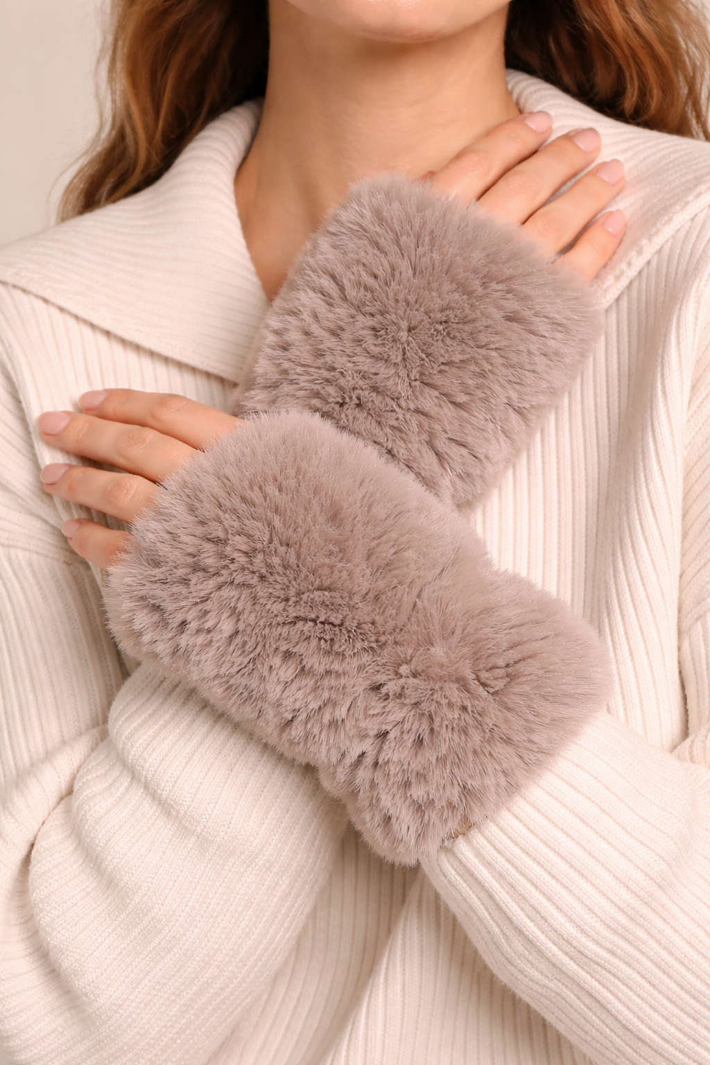 Mandy Faux Fingerless Glove