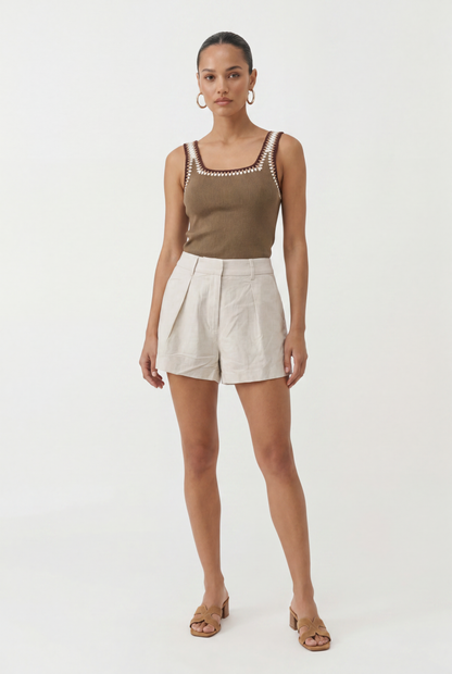 Meadow Pleated Shorts