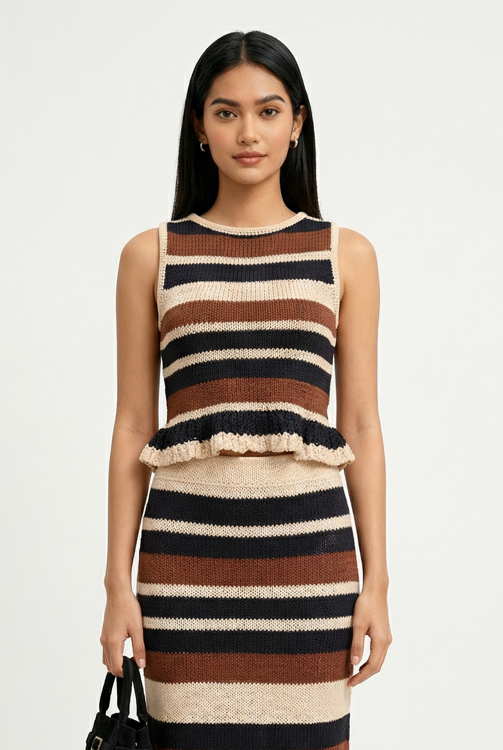 Mexi Stripe Crochet Top