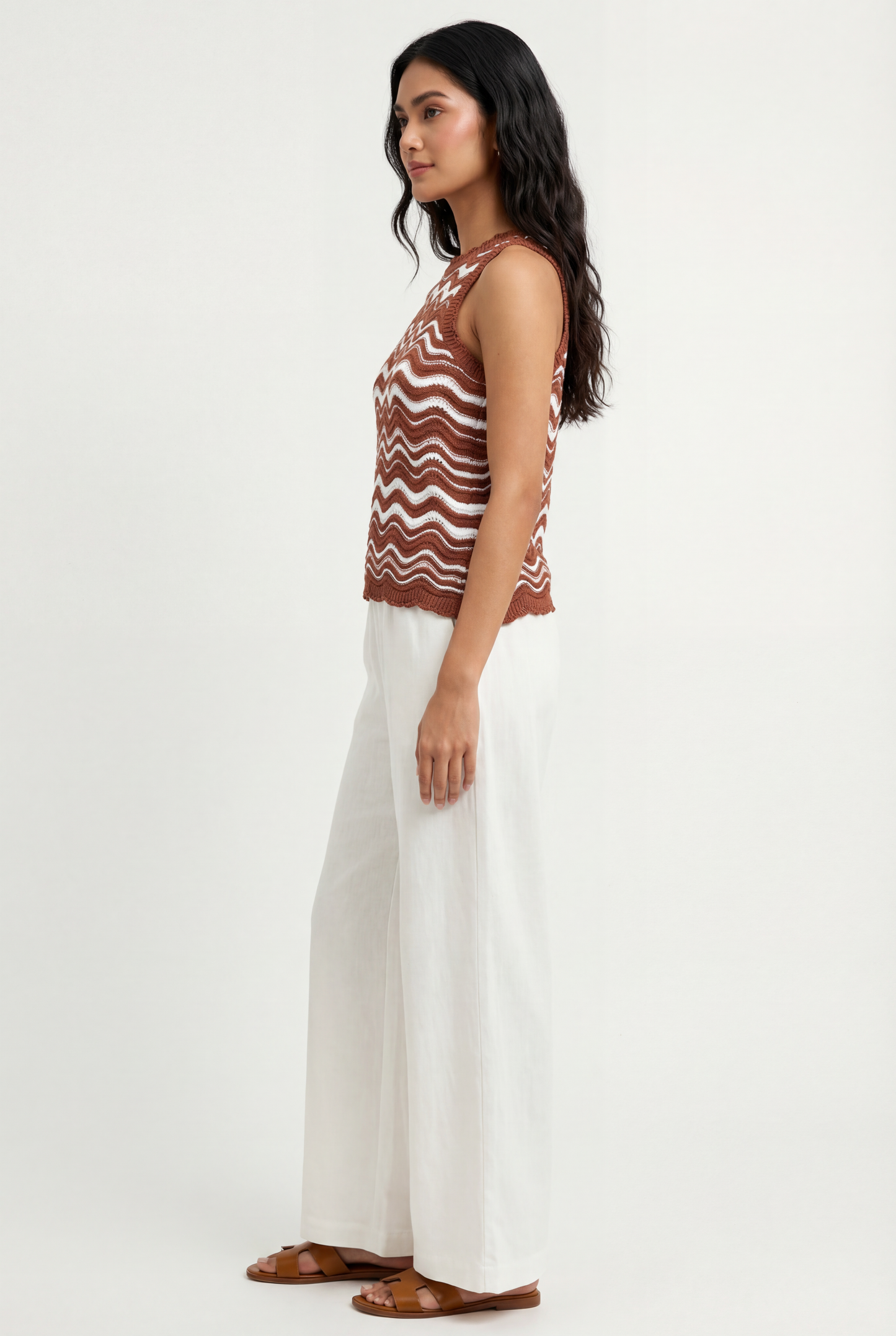 Missi Chevron Sweater Tank