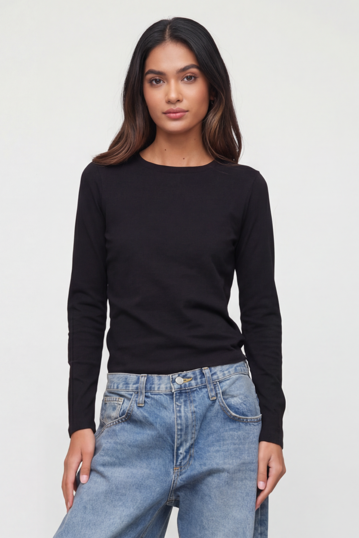 Modern Slub Long Sleeve Tee
