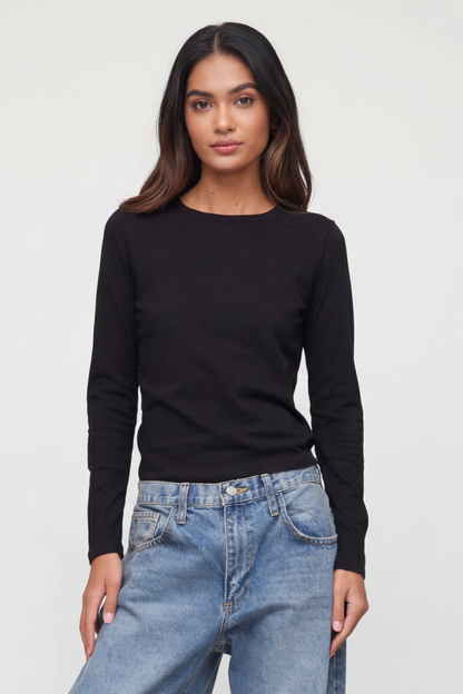 Modern Slub Long Sleeve Tee
