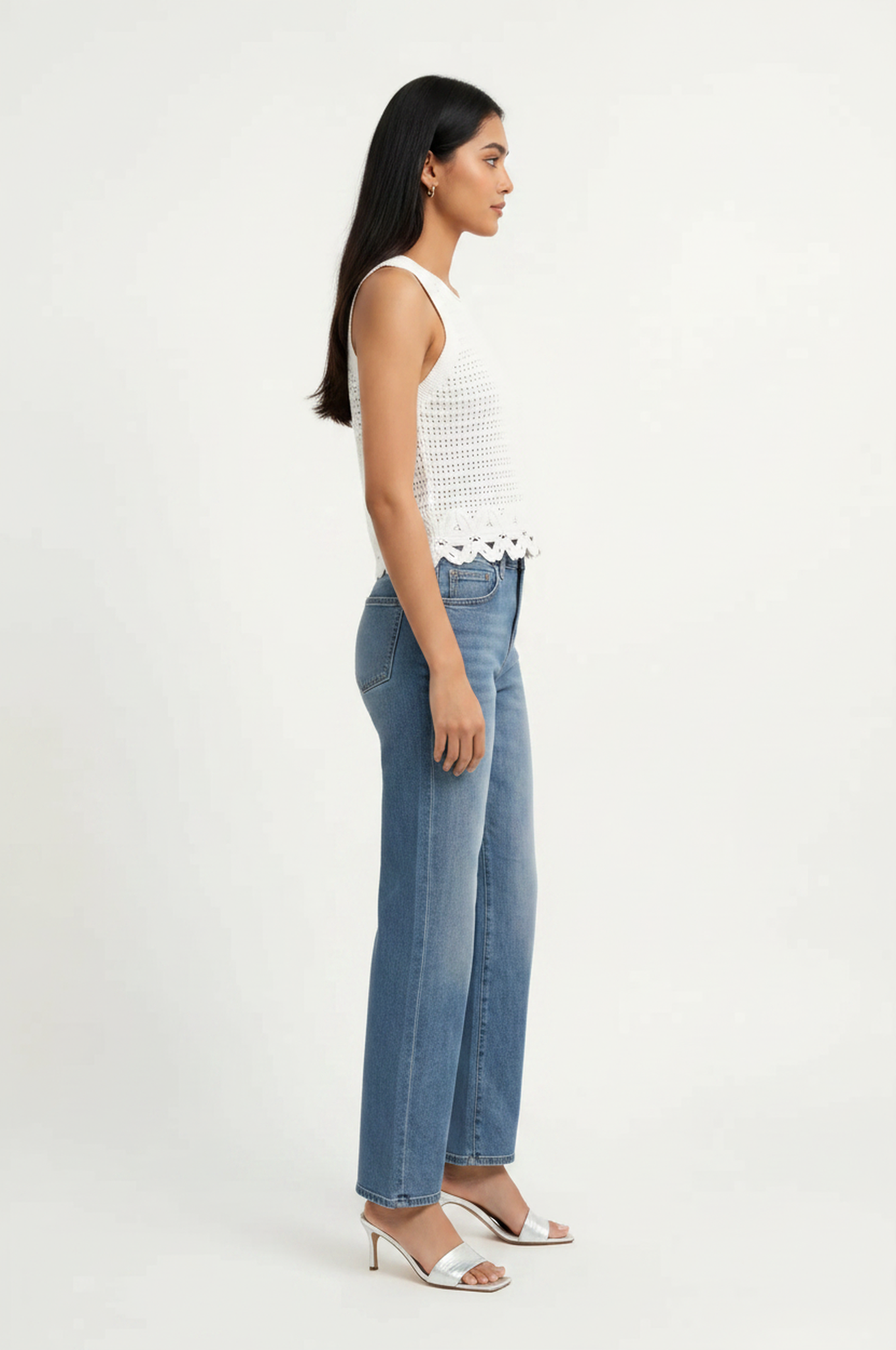 Nicole Open Stitch Sweatertank