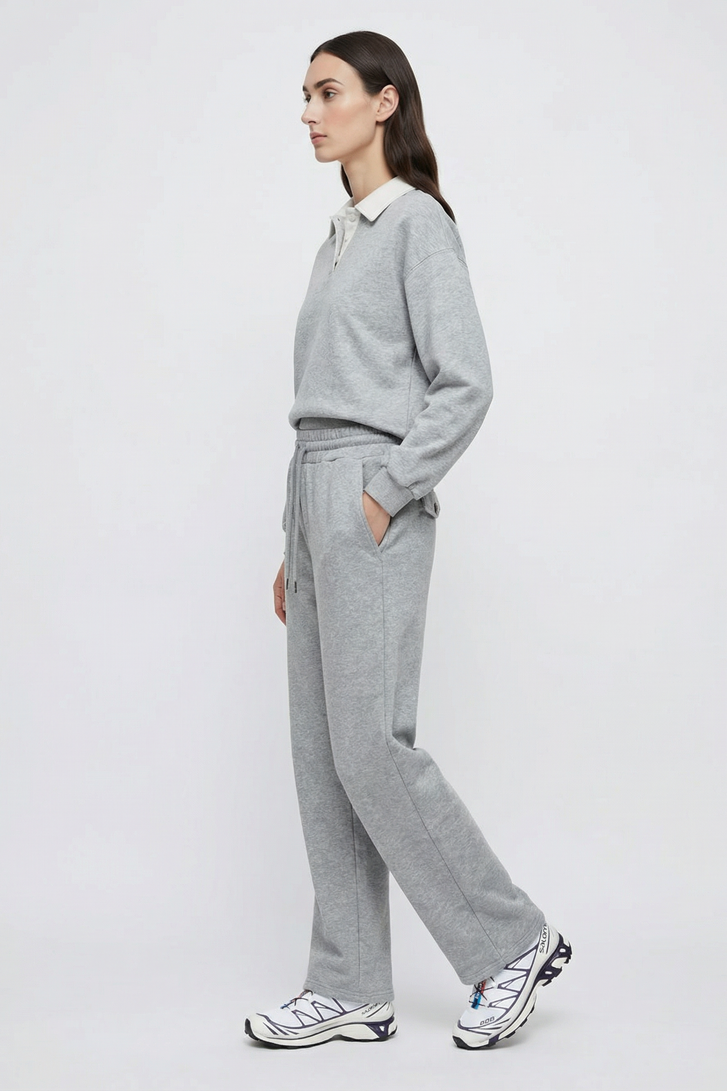 Off Duty Polo Sweatshirt