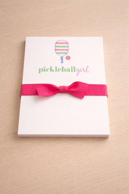 Pickleball Girl Notepad