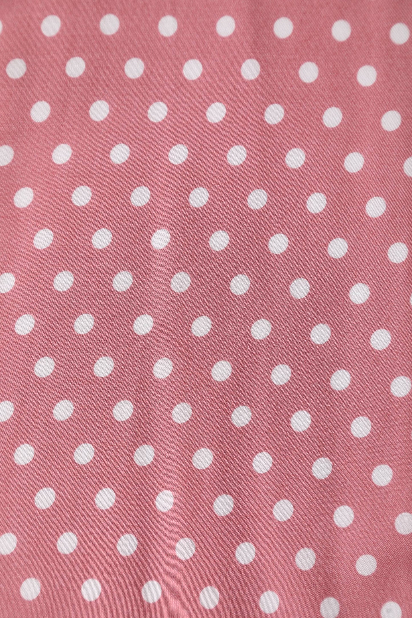 Poppy Pink Polka Dot Shirt Dress