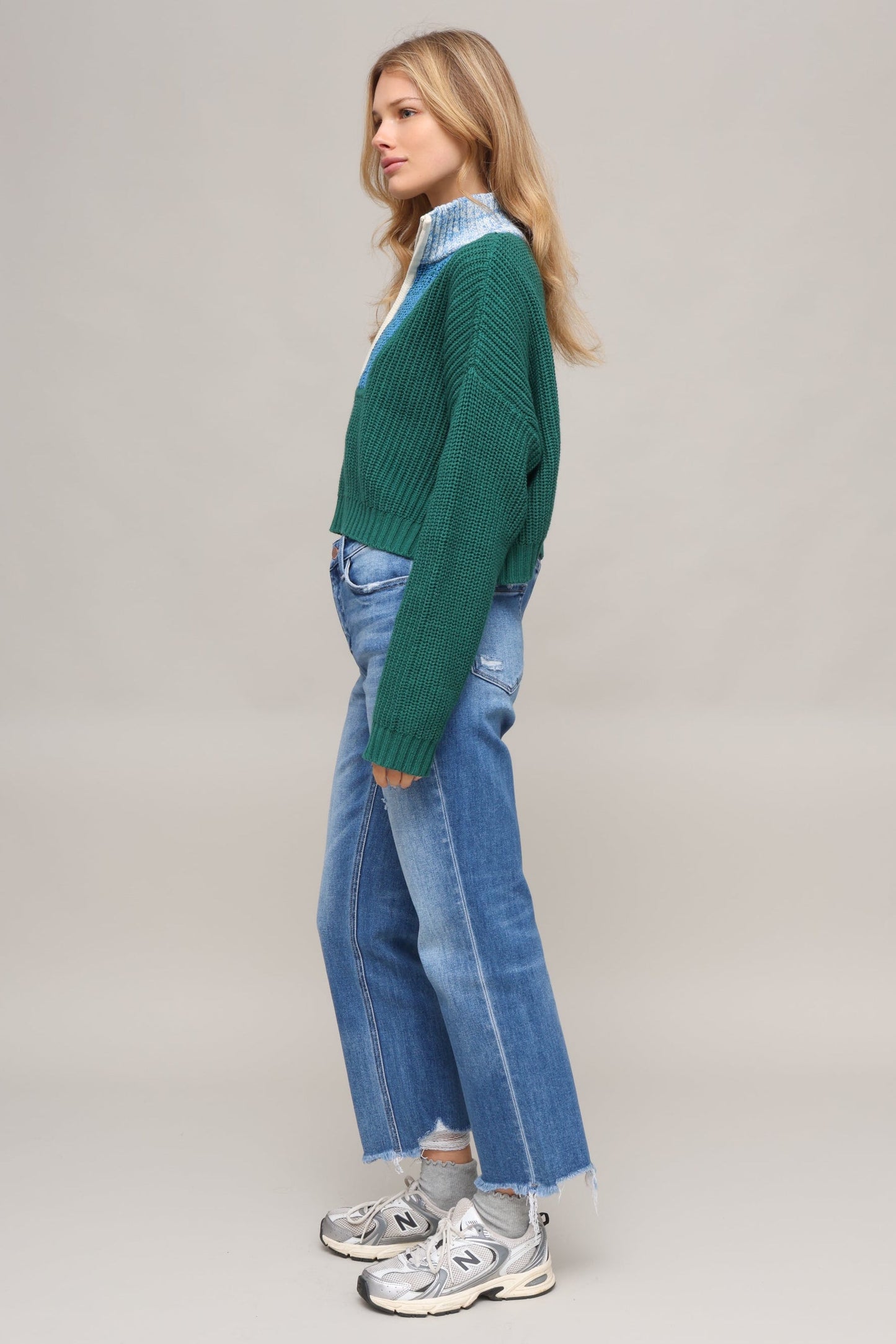 Rachel 1/4 Zip Sweater
