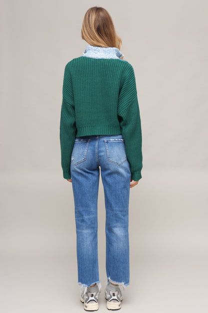 Rachel 1/4 Zip Sweater
