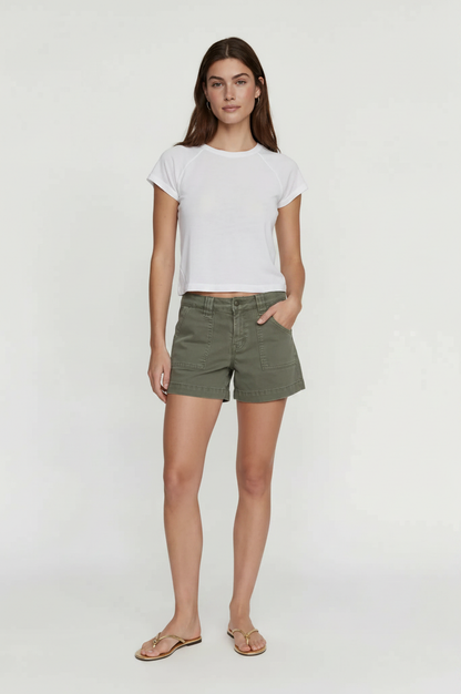 Raglan Crop Boxy Tee