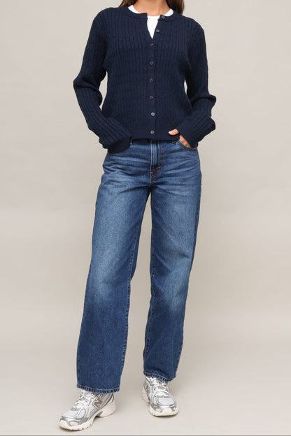 Ralfi Cable Cardigan