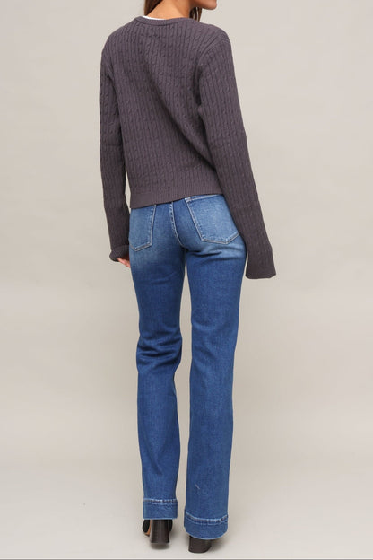 Ralfi Cable Cardigan