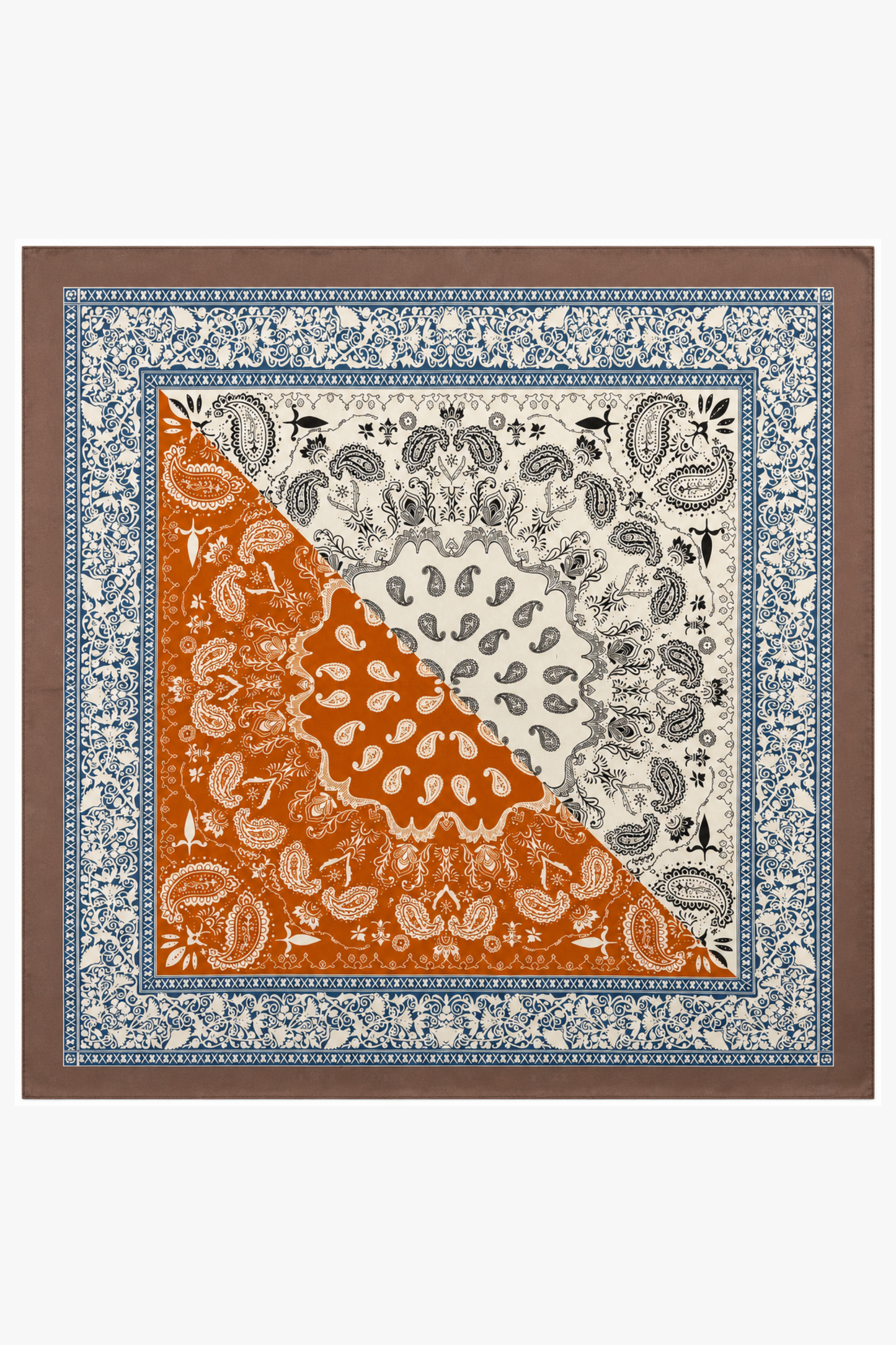Rayne Silk Blend Bandana Scarf