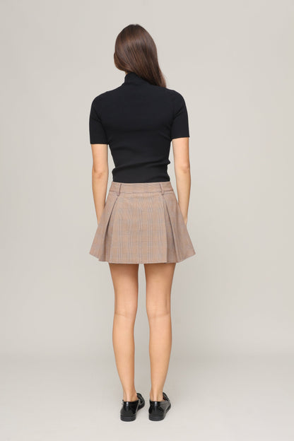 Rebecca Ribbed Mock Neck Sweater
